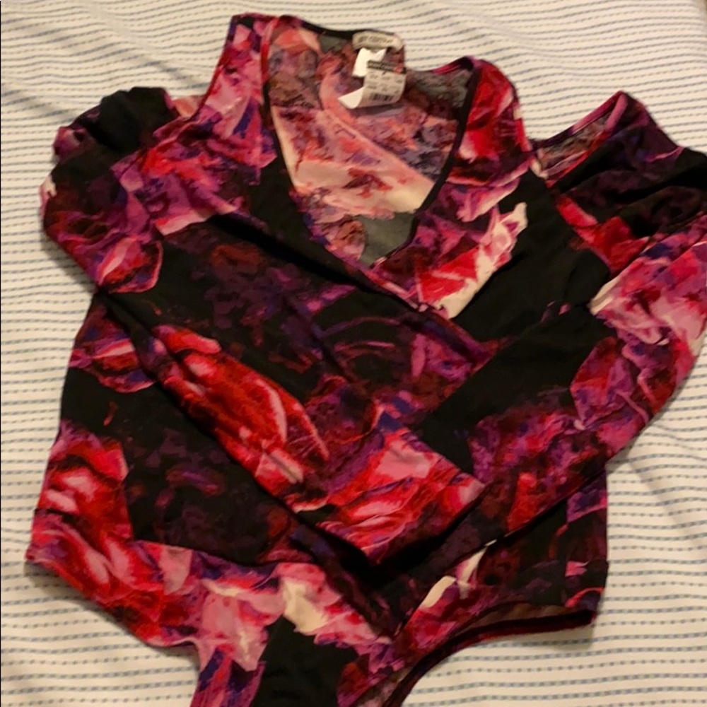 Love sleeve body suit